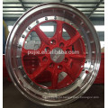 colored replica xxr alloy wheel rims 16inch VIA